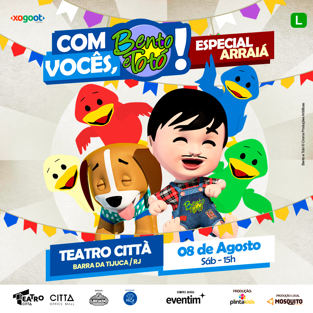 ESPECIAL ARRAI&Aacute; DO BENTO E TOT&Oacute;