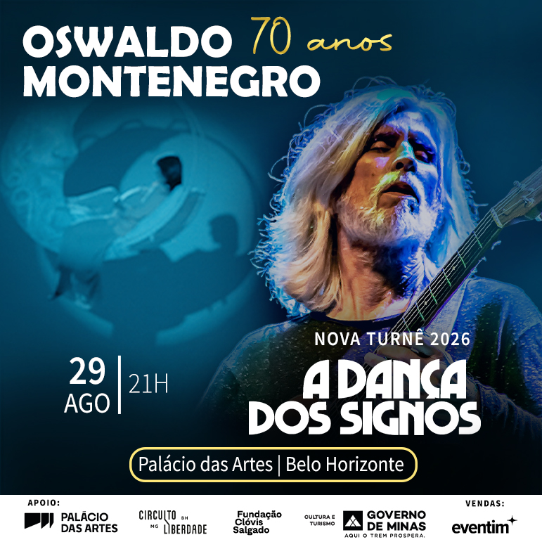 OSWALDO MONTENEGRO EM SUA NOVA TURNÊ “A DANÇA DOS SIGNOS”