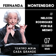 FERNANDA MONTENEGRO LÊ NELSON RODRIGUES POR ELE MESMO