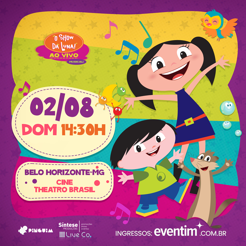 SHOW DA LUNA NO TEATRO - UM MUNDO DE PERGUNTAS