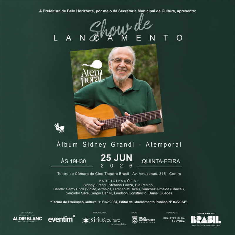 SIDNEY GRANDI E BANDA &ndash; PROJETO ATEMPORAL