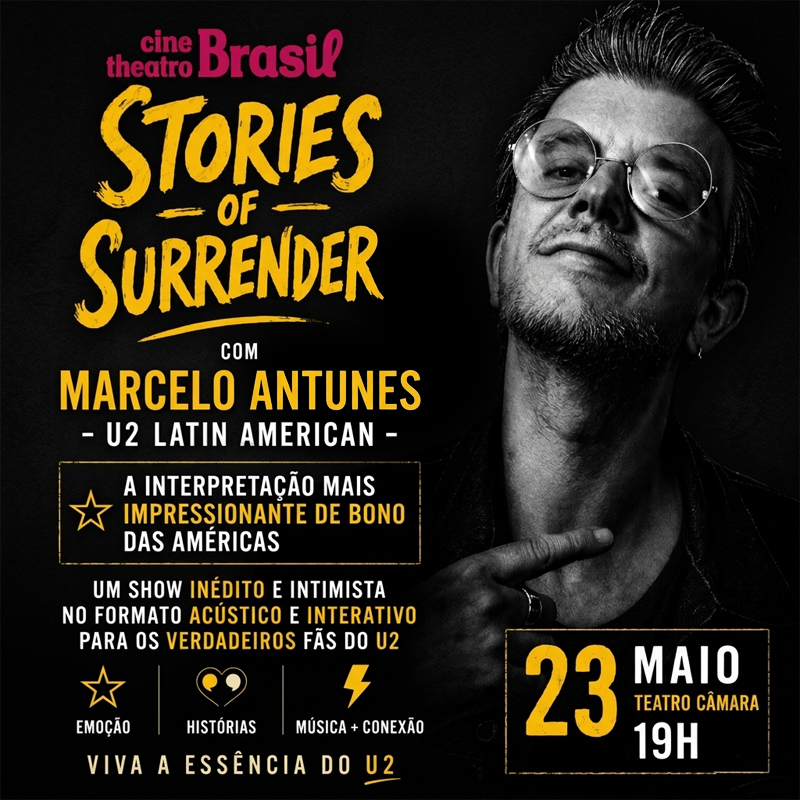 STORIES OF SURRENDER COM MARCELO ANTUNES (U2 LATIN AMERICAN)