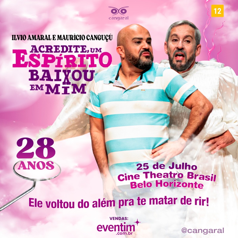 ACREDITE, UM ESP&Iacute;RITO BAIXOU EM MIM