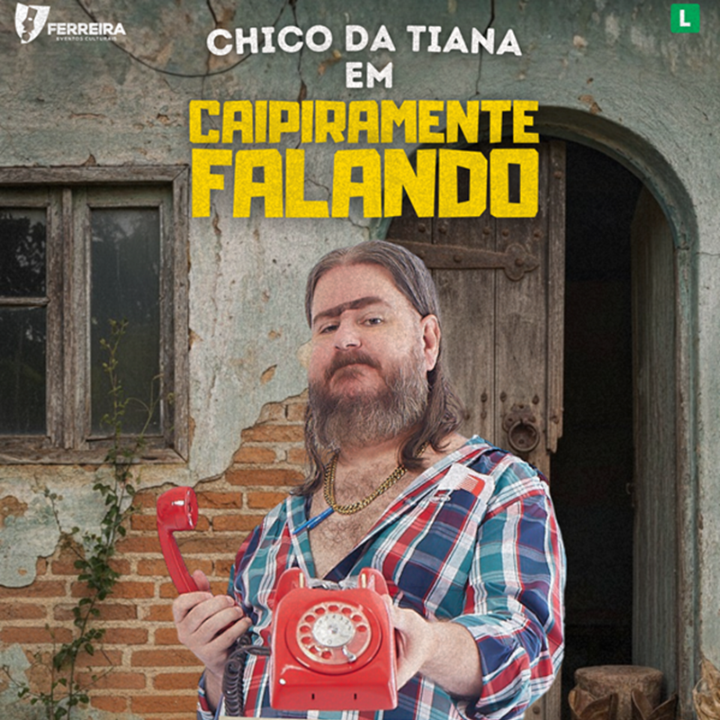 CLEBER ROSA EM CHICO DA TIANA EM CAIPIRAMENTE FALANDO