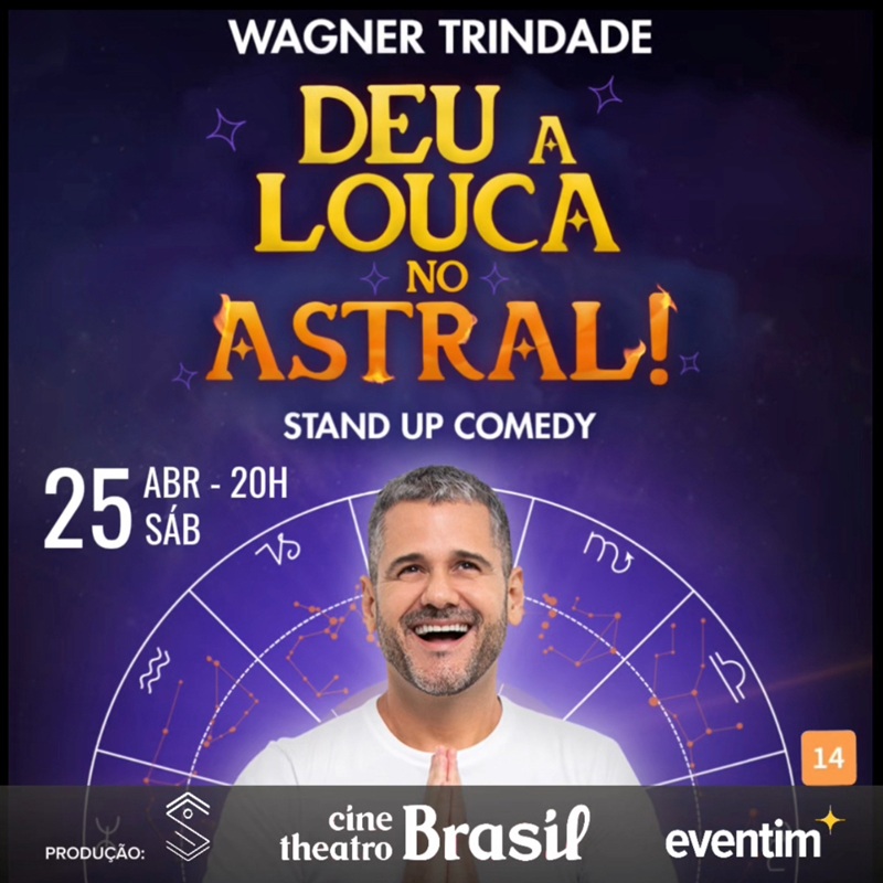 DEU A LOUCA NO ASTRAL COM WAGNER TRINDADE