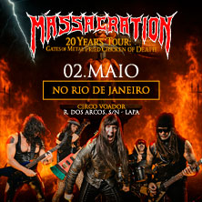 MASSACRATION - 20 YEARS TOUR NO CIRCO VOADOR