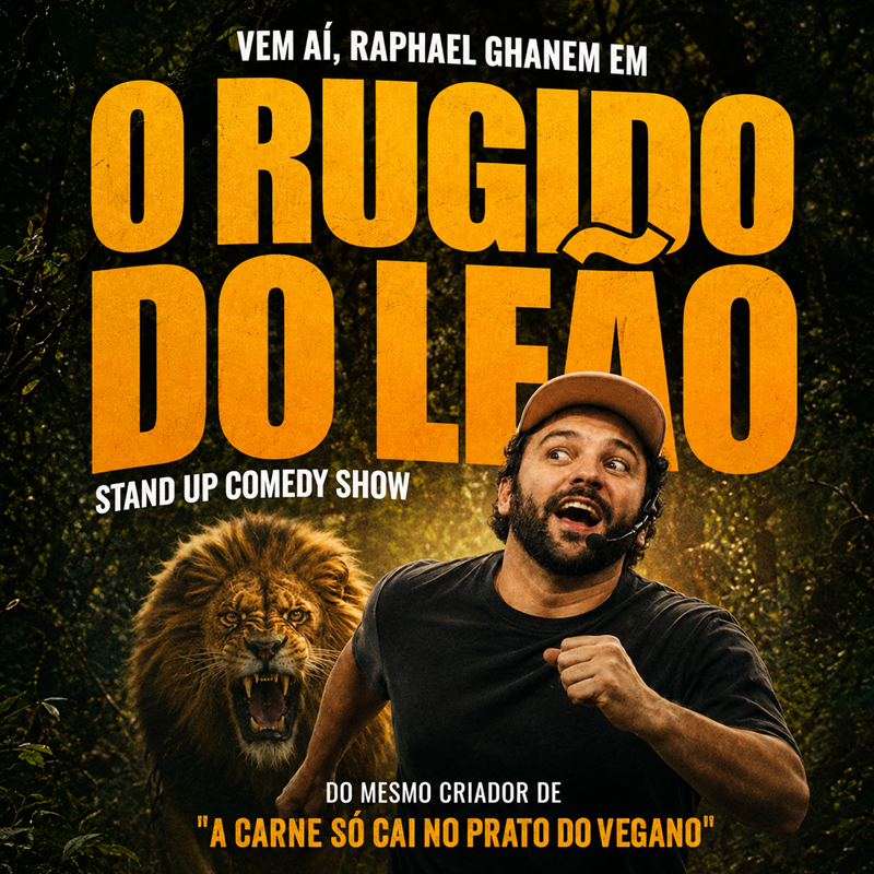 RAPHAEL GHANEM EM O "RUGIDO DO LE&Atilde;O"