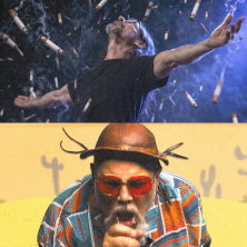 ROG&Eacute;RIO SKYLAB + JO&Atilde;O GORDO (BRUTAL BREGA) NO CIRCO VOADOR