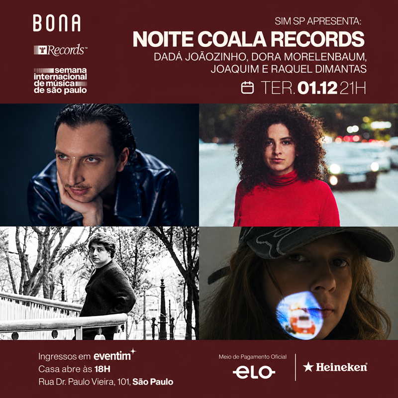 SIM SP APRESENTA: NOITE COALA RECORDS