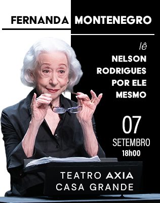 FERNANDA MONTENEGRO L&Ecirc; NELSON RODRIGUES POR ELE MESMO